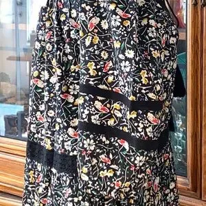NUOVO Sundance Catalog Abito Donna Stagno Teal Fantasioso Floreale NUOVO Sundance Catalog Abito Donna Stagno Teal Fantasioso Floreale